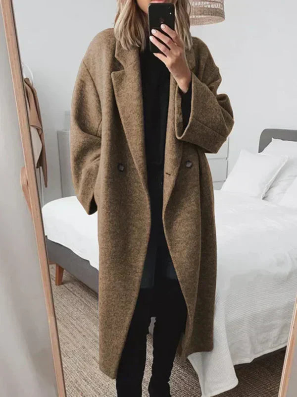 Layla | Oversized Wollen Jas