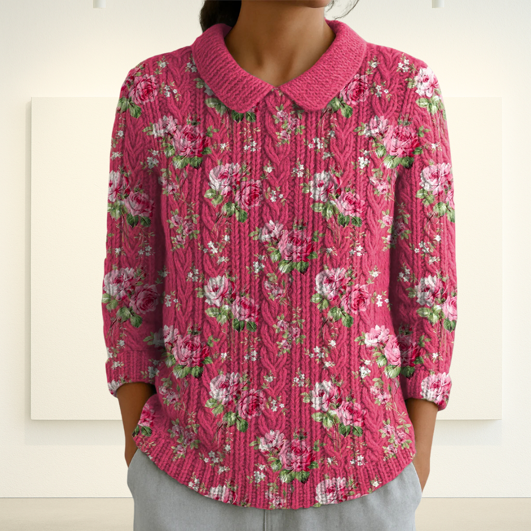 Kunst op Knit | Rozenpracht
