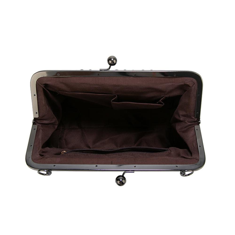 Mila | Vintage handtas met klepsluiting