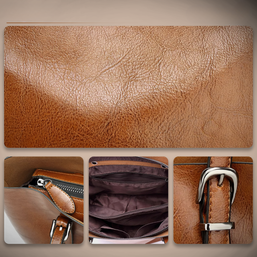 Nicole | Klassieke Vintage Schoudertas