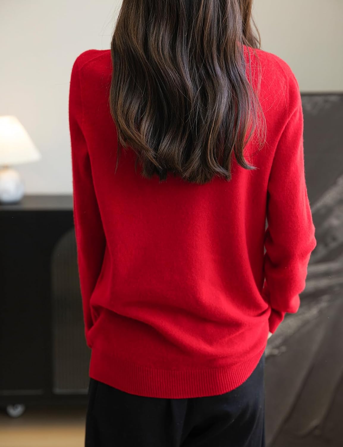 Chanyarn Women's 100% Merino Wool Seamless Sweater Turtleneck First-Line Ready to Wear Long Sleeve Knitted Pullover Tops
