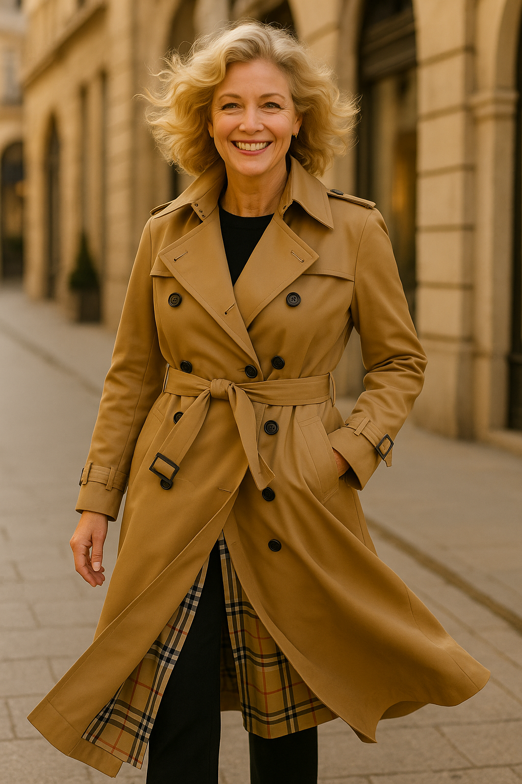 Sienna | Iconische Trenchcoat