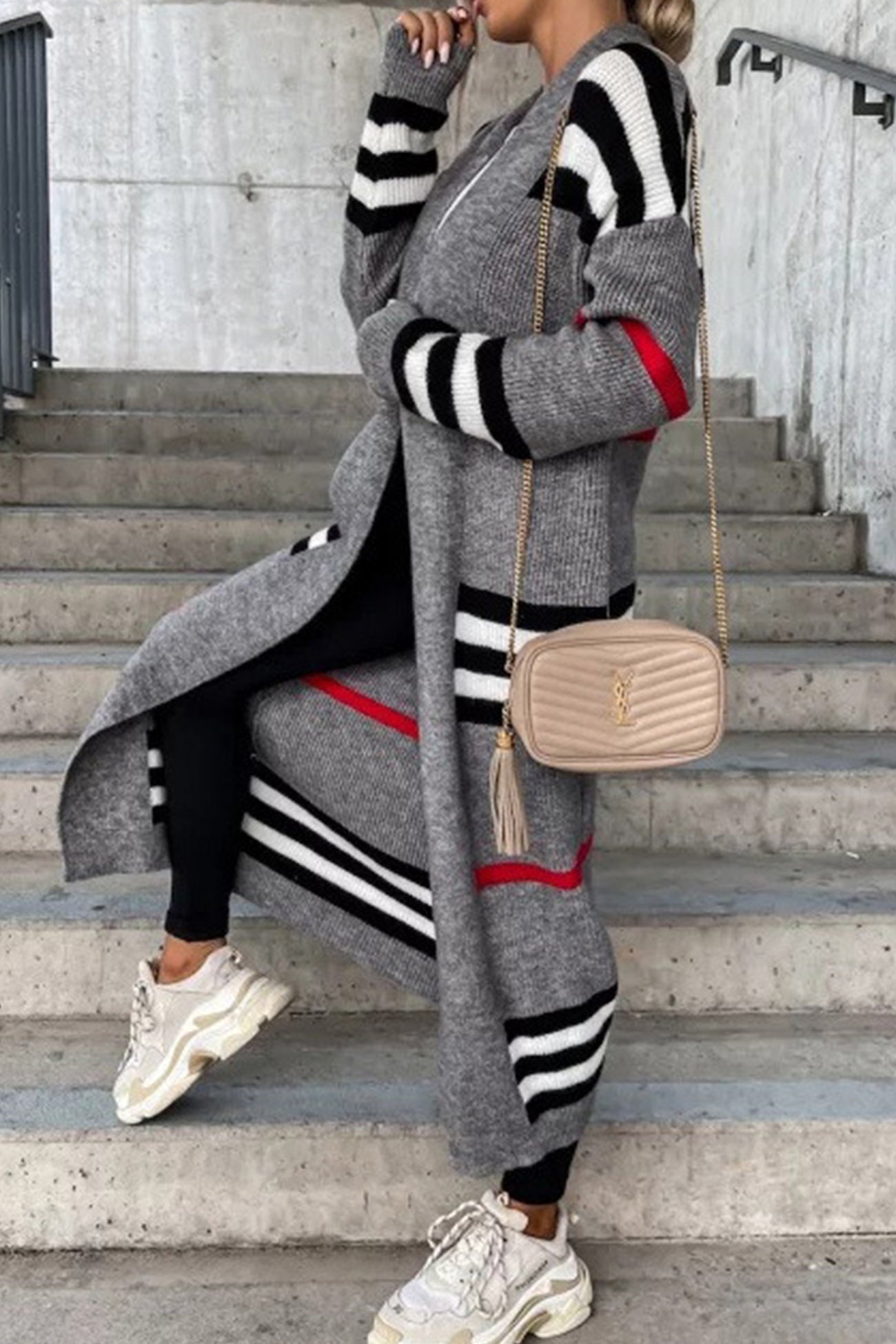 Bianca | Heritage longvest cardigan