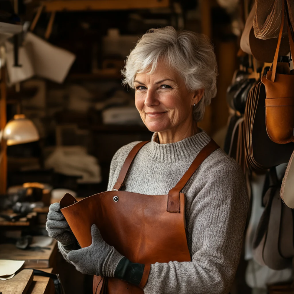 Mila | Vintage handtas met klepsluiting