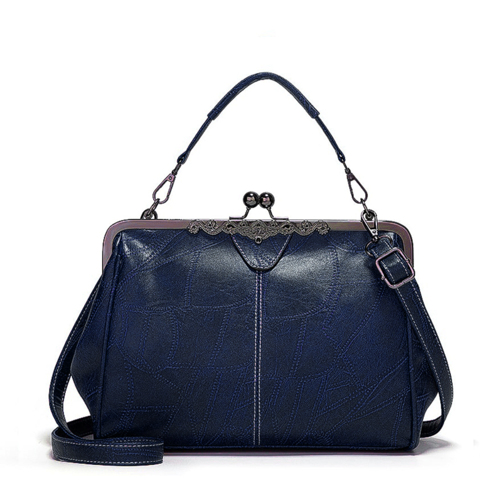 Mila | Vintage handtas met klepsluiting