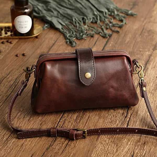 Elena | Vintage Leren Handtas
