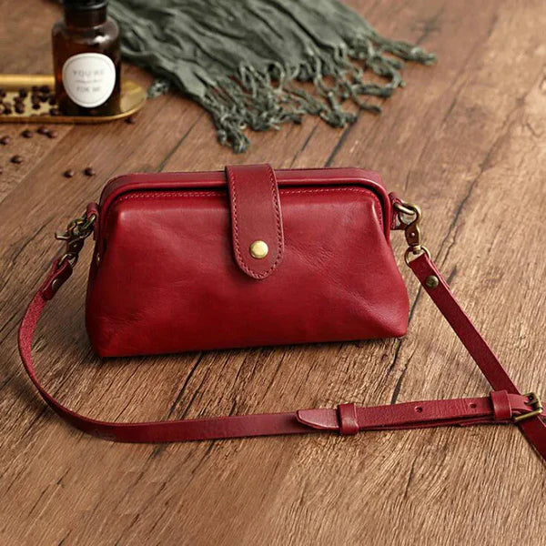 Elena | Vintage Leren Handtas