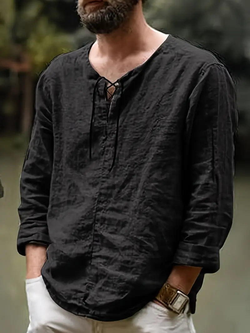 Dario | Casual Linnen Blouse