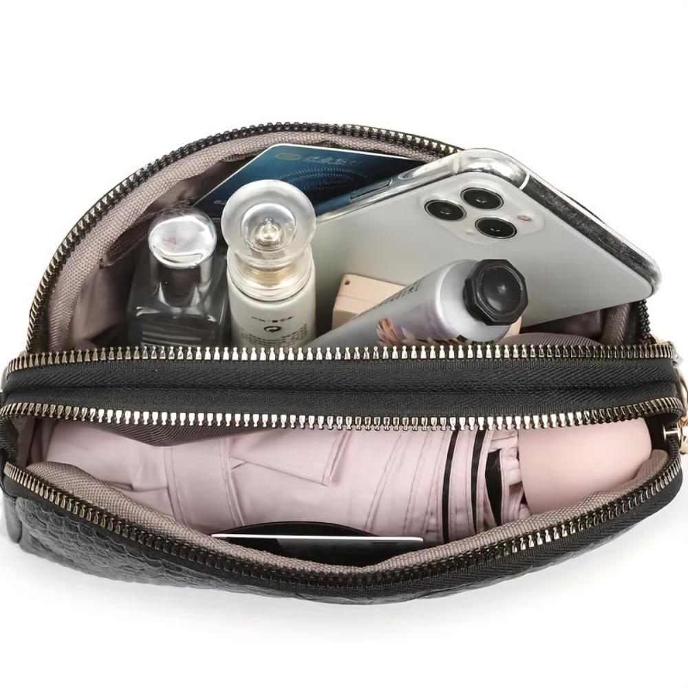 Isabella | Mini crossbodytas in krokodillenlook