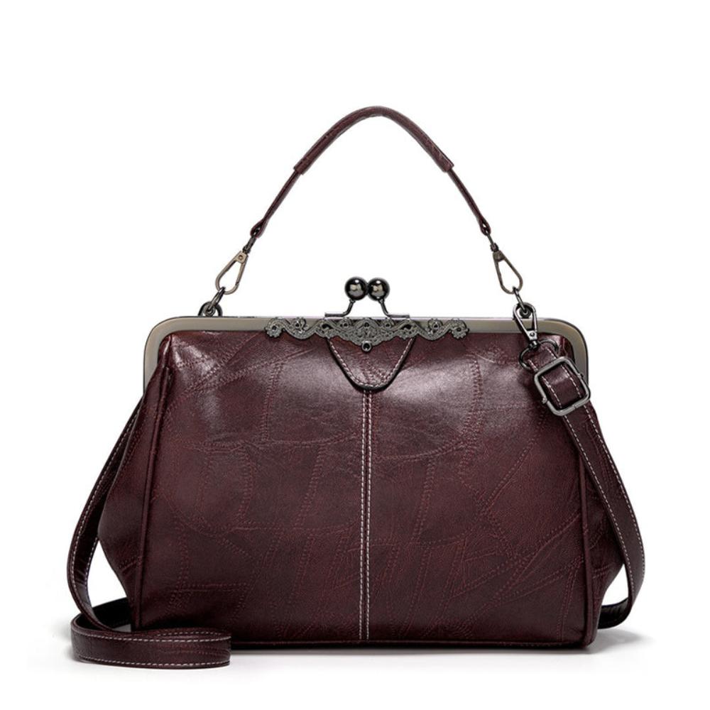 Mila | Vintage handtas met klepsluiting