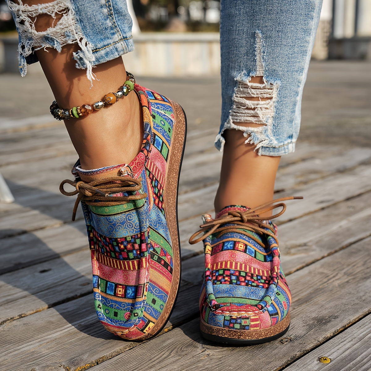 VanGils | Boho Canvas Sneaker