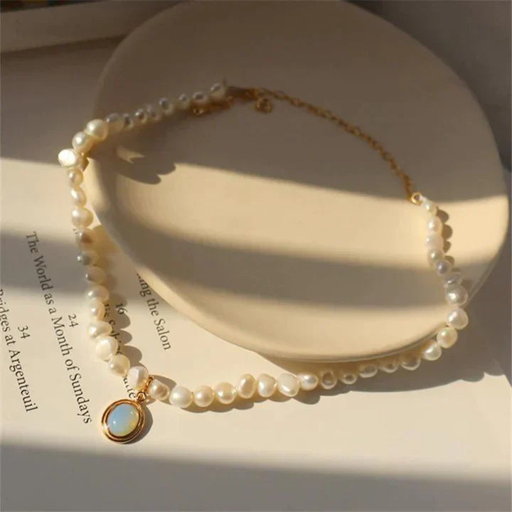 Celine | Moonstone Collier