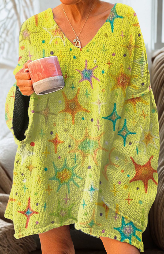 Elena | Sterrenprint Pullover