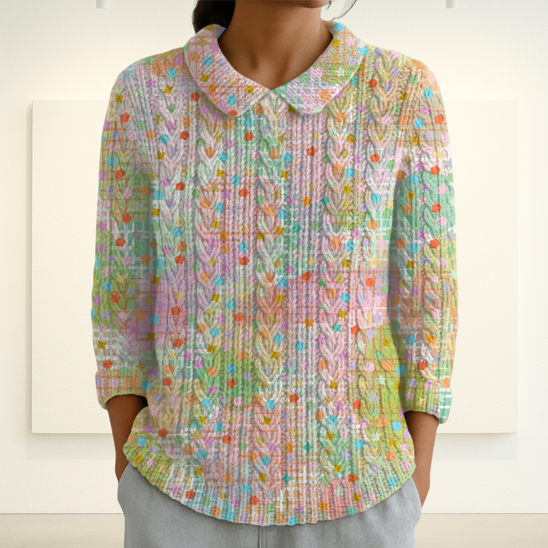Kunst op Knit | Regenboogwei