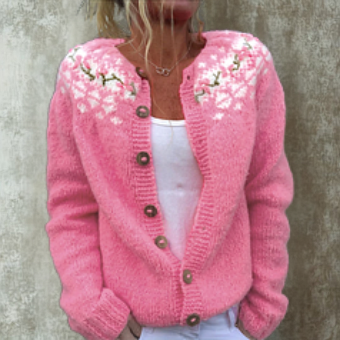 Kunstig Knoopvest Fuchsia