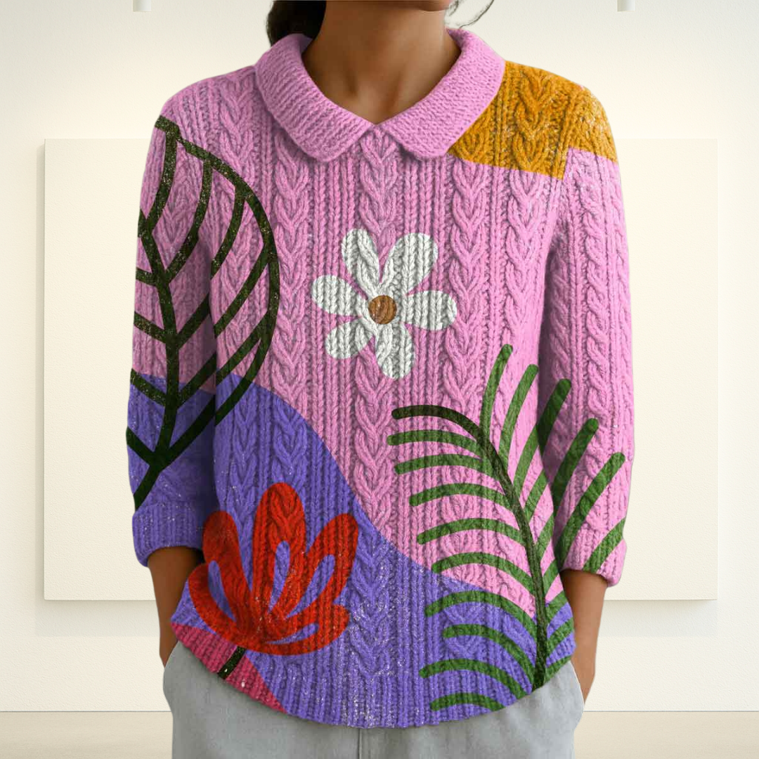 Kunst op Knit | Bloementuin