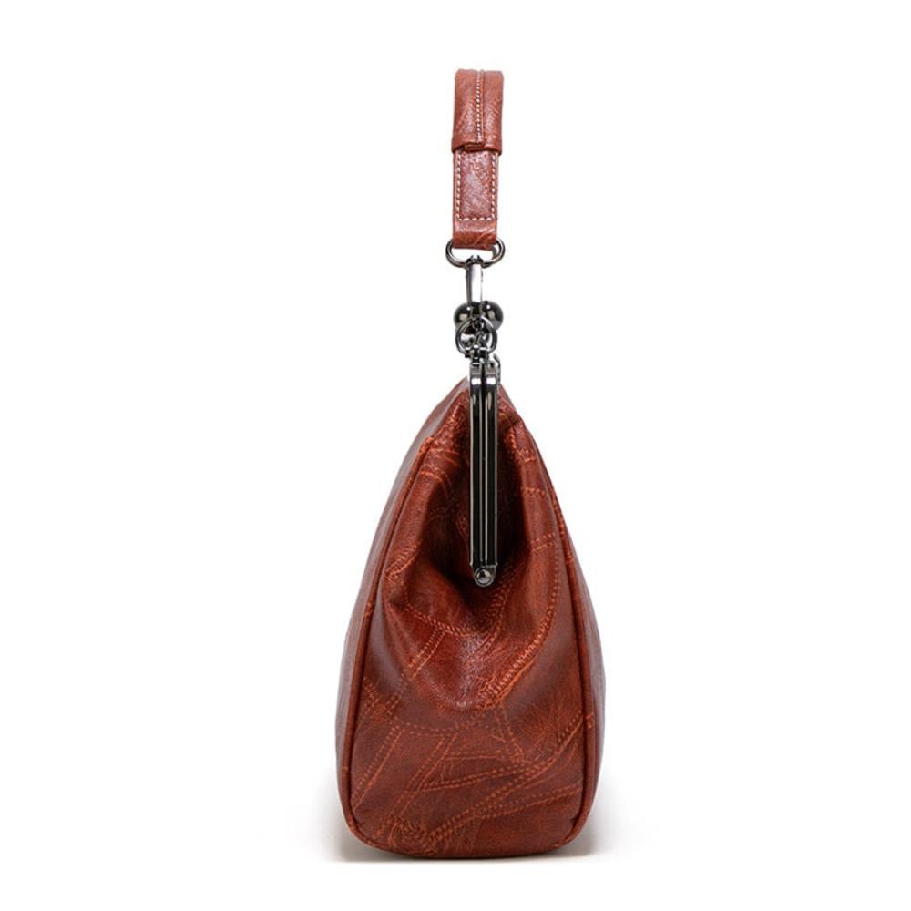 Mila | Vintage handtas met klepsluiting