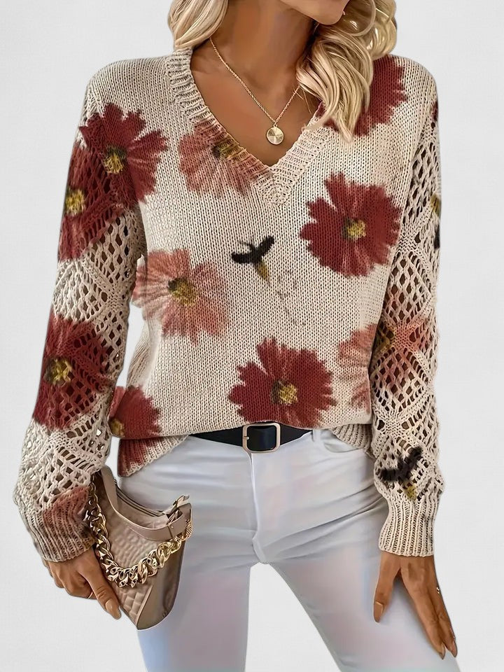 Elisa | Embroidered Trui