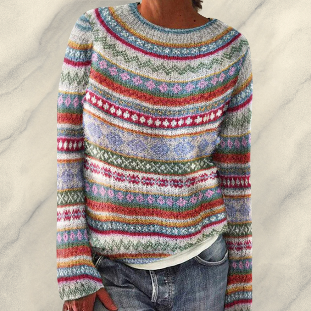 Anja | Pastel Vrolijke Trui