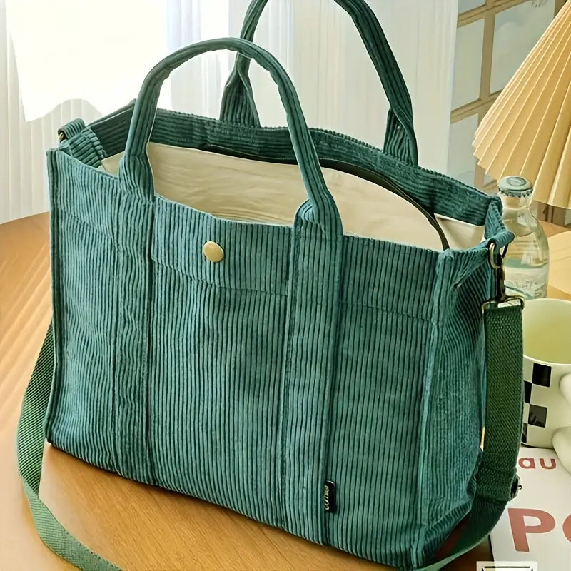 Stijlvolle Corduroy Tas