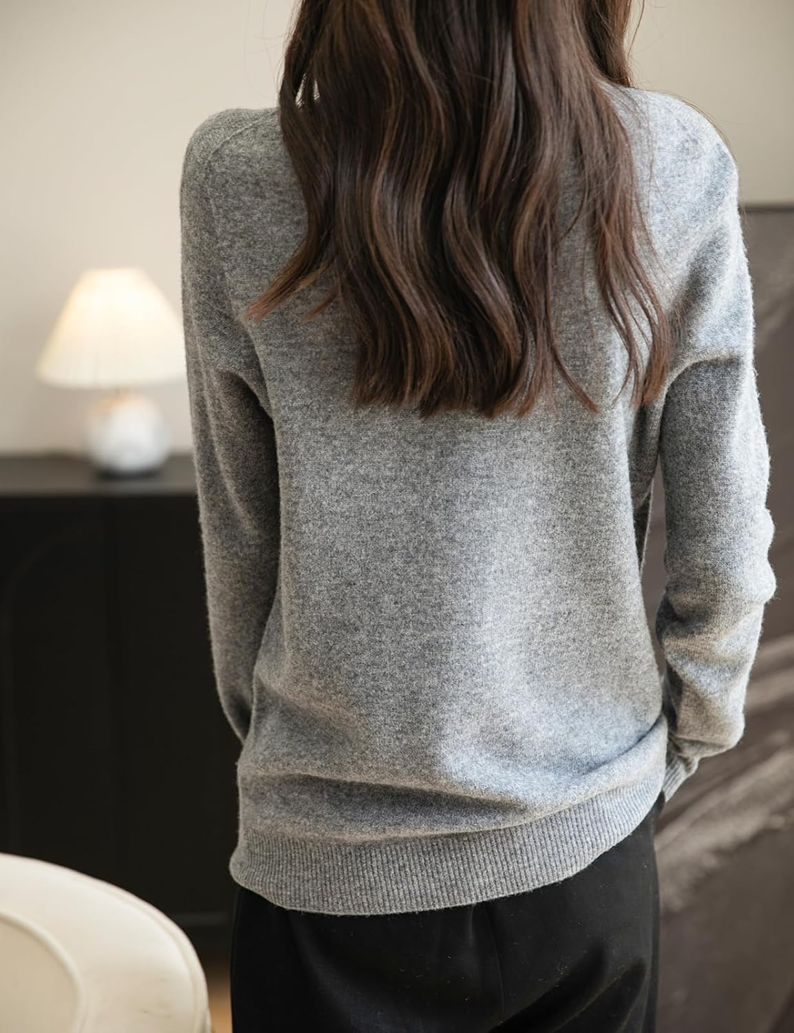 Chanyarn Women's 100% Merino Wool Seamless Sweater Turtleneck First-Line Ready to Wear Long Sleeve Knitted Pullover Tops