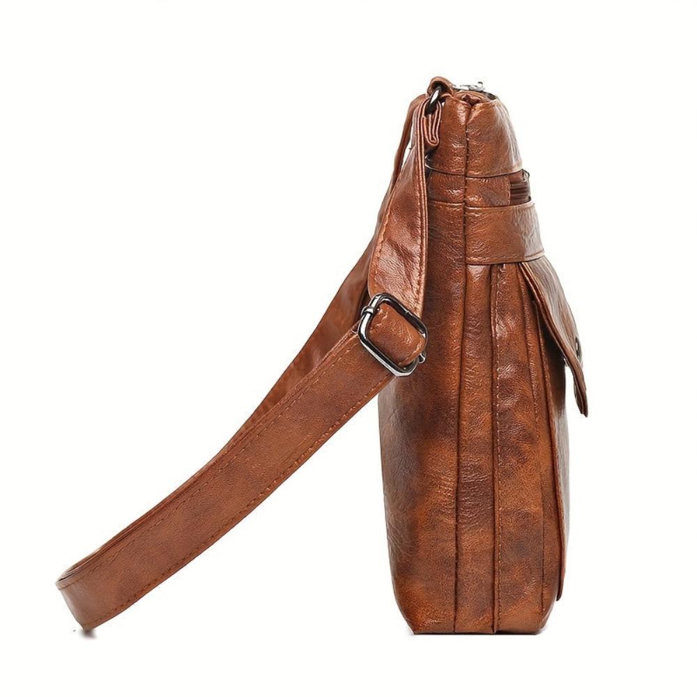 Clara | Retro Leren Crossbody