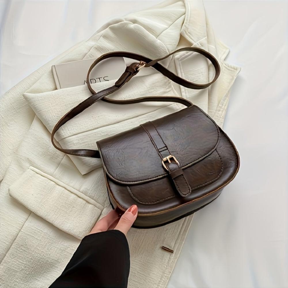 Evelyn | Klassieke crossbodytas in zadelvorm