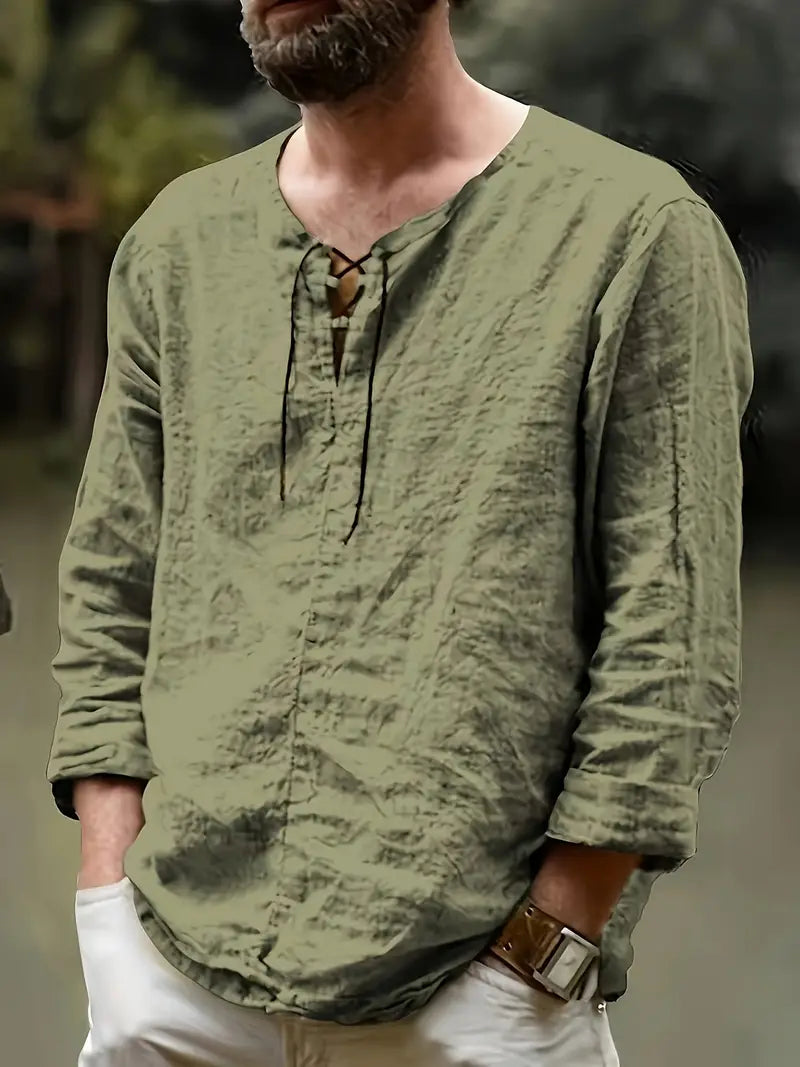 Dario | Casual Linnen Blouse