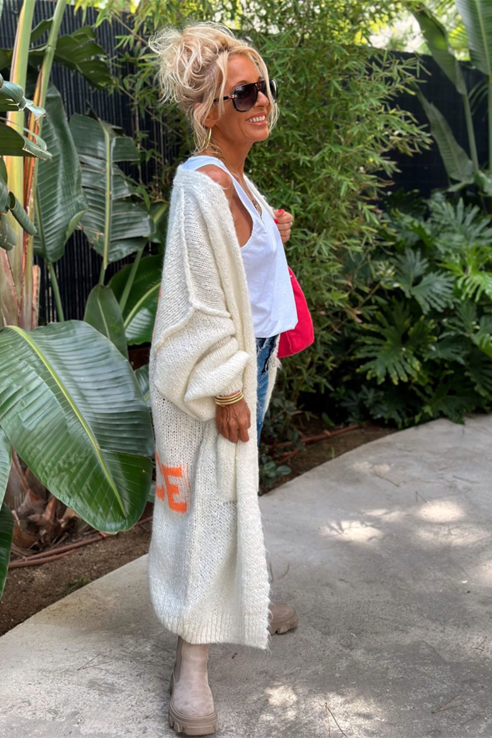 Rosa | Zachte cardigan