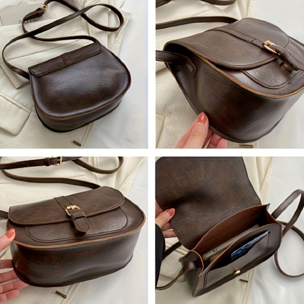 Evelyn | Klassieke crossbodytas in zadelvorm