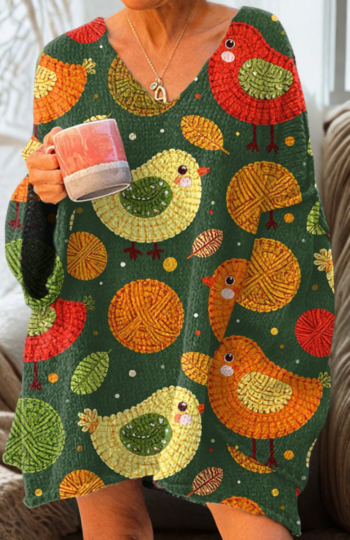 Valeria | Vrolijke Vogels Pullover