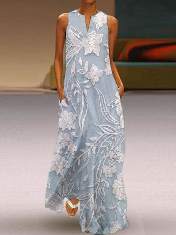Iberia | Botanische Zomerjurk