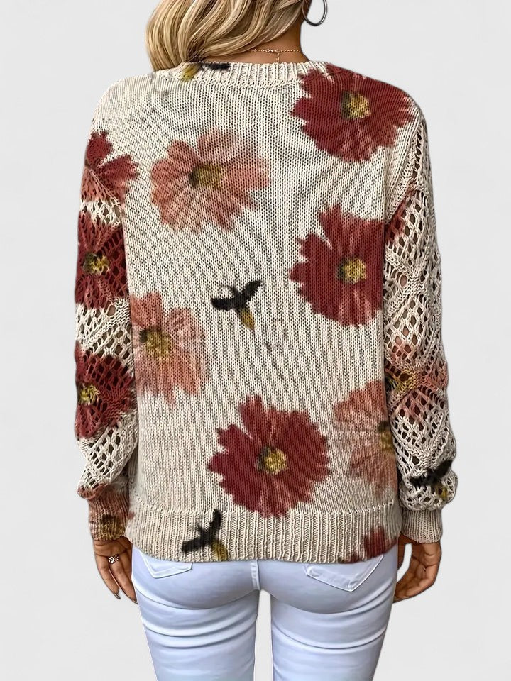 Elisa | Embroidered Trui