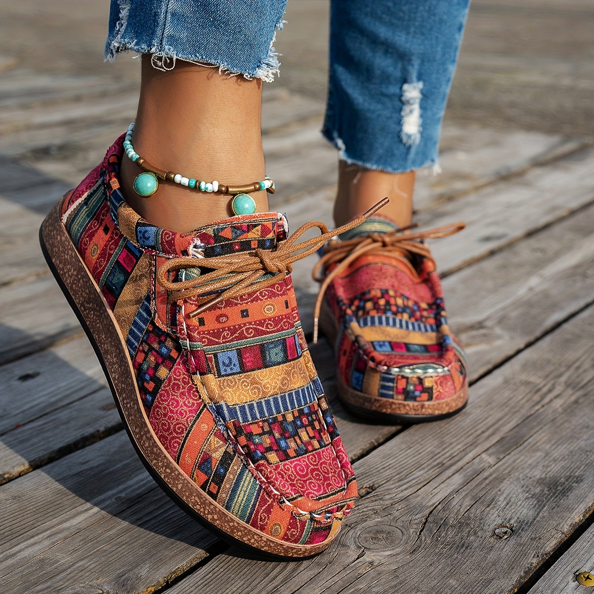 VanGils | Boho Canvas Sneaker