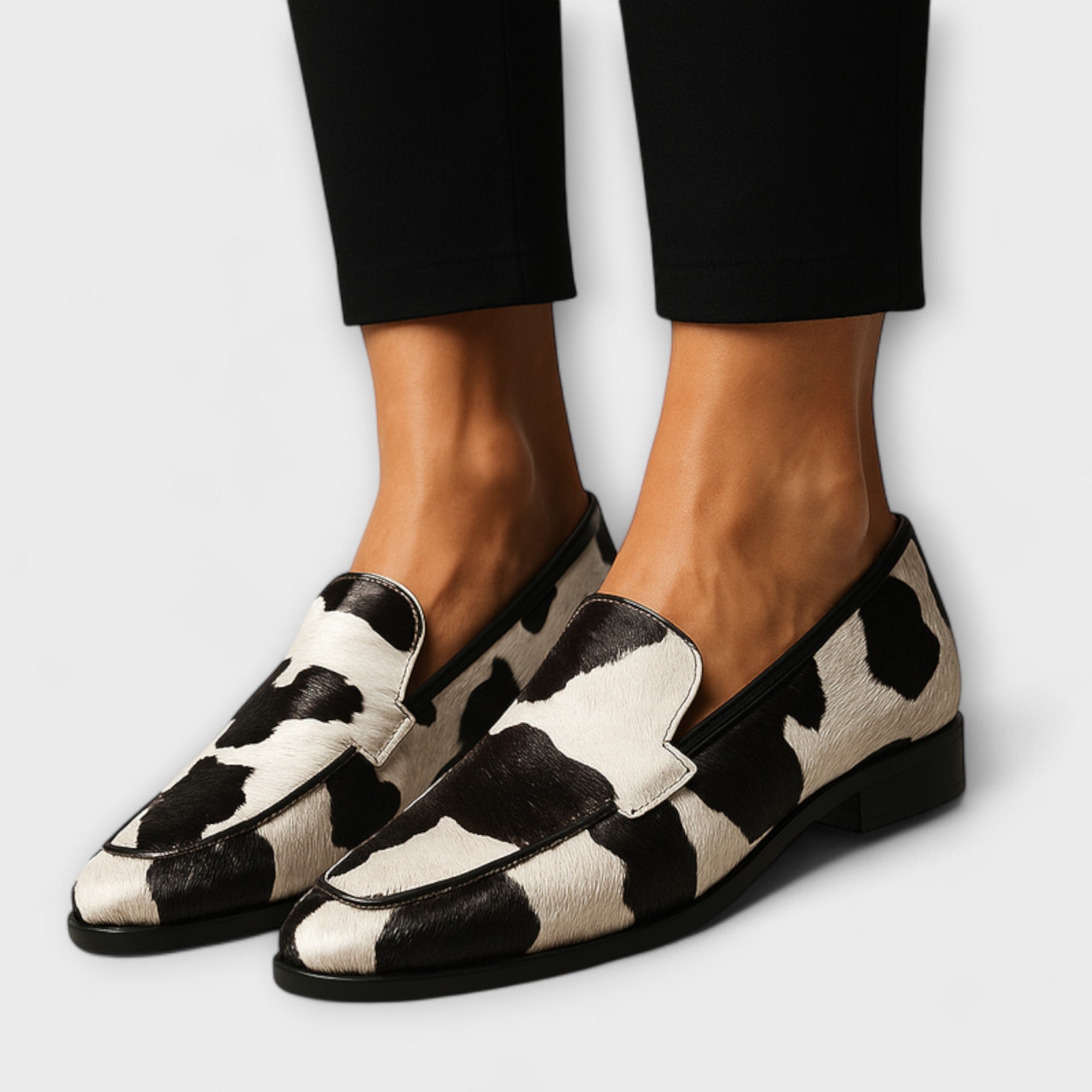 Margot | Moderne Loafer met Print