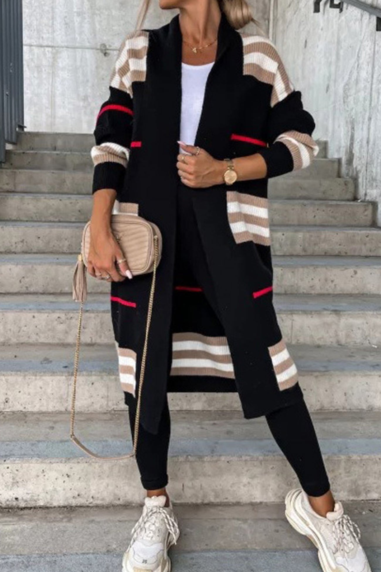 Bianca | Heritage longvest cardigan