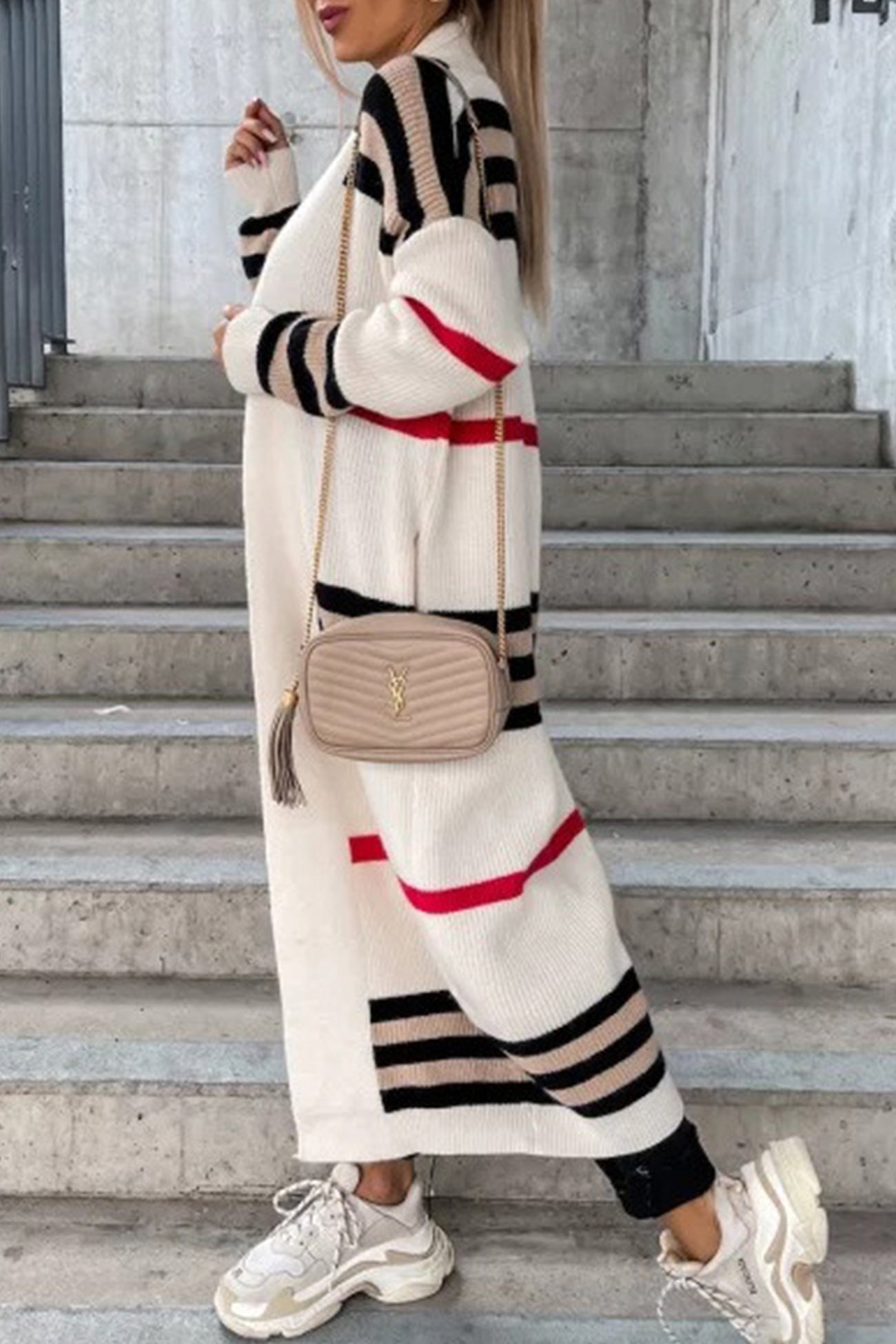 Bianca | Heritage longvest cardigan