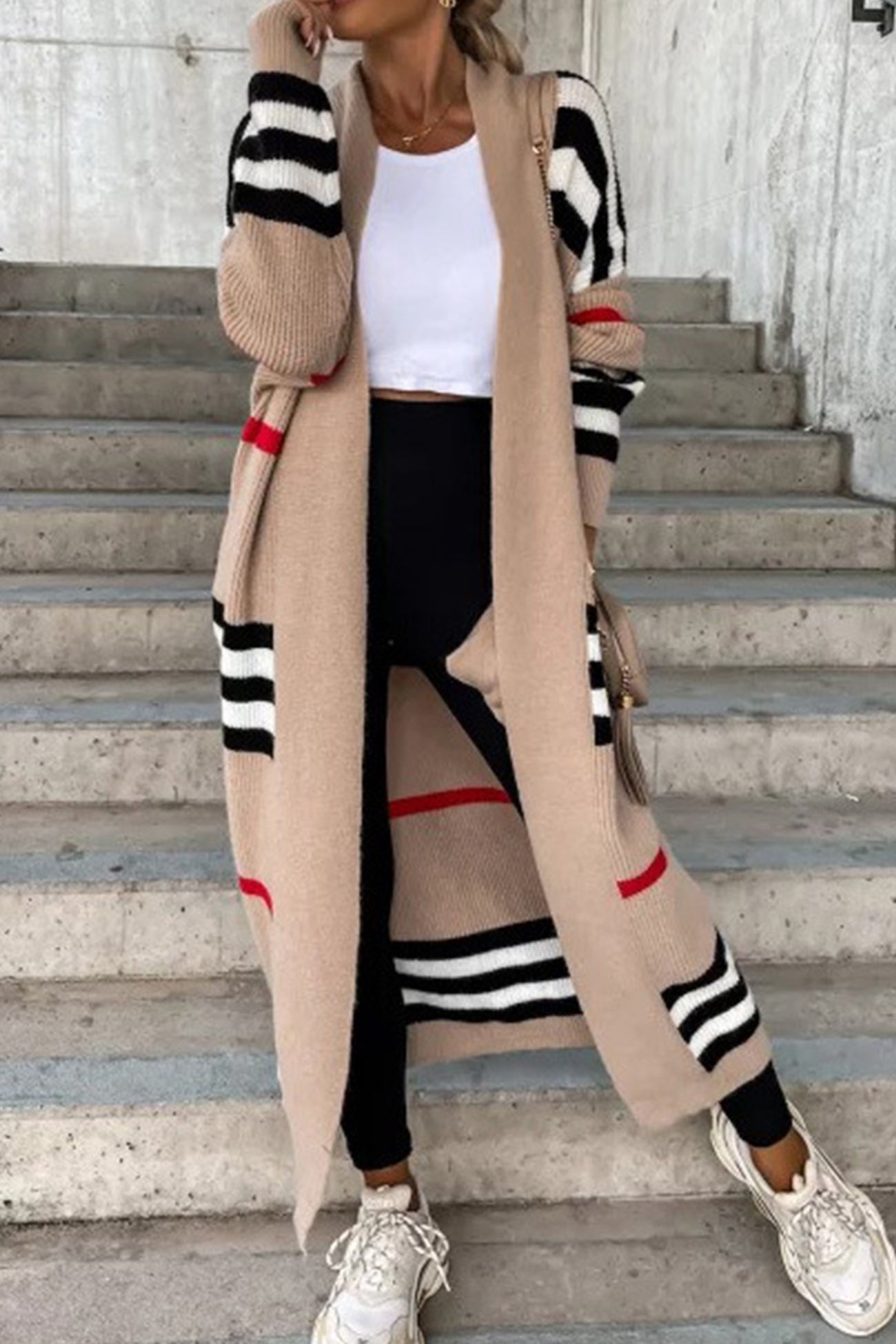 Bianca | Heritage longvest cardigan