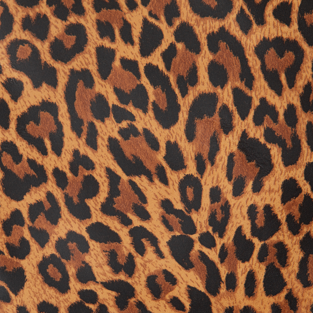 Isabela | Leren Dierprint Schoudertas