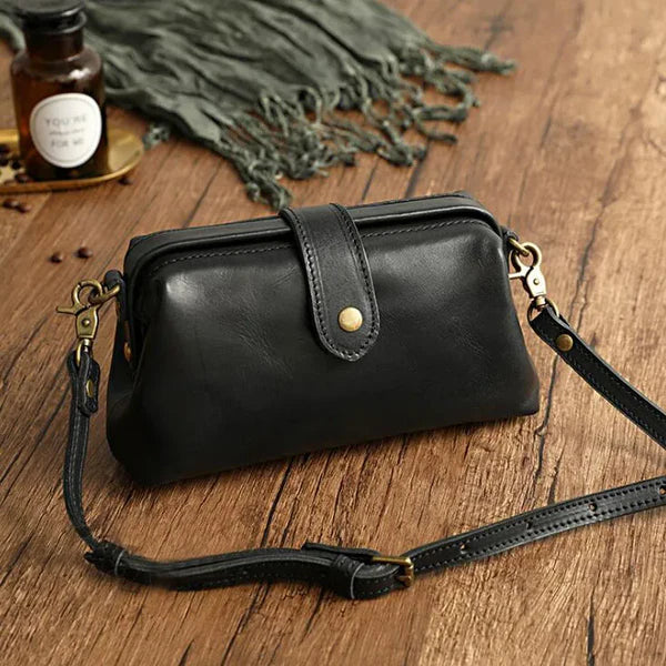 Elena | Vintage Leren Handtas