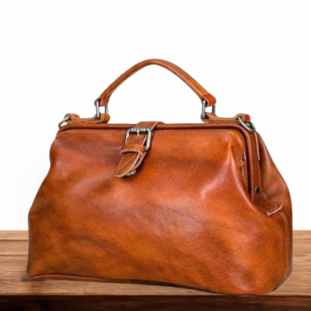 Lucía | Cognac Leren Tas