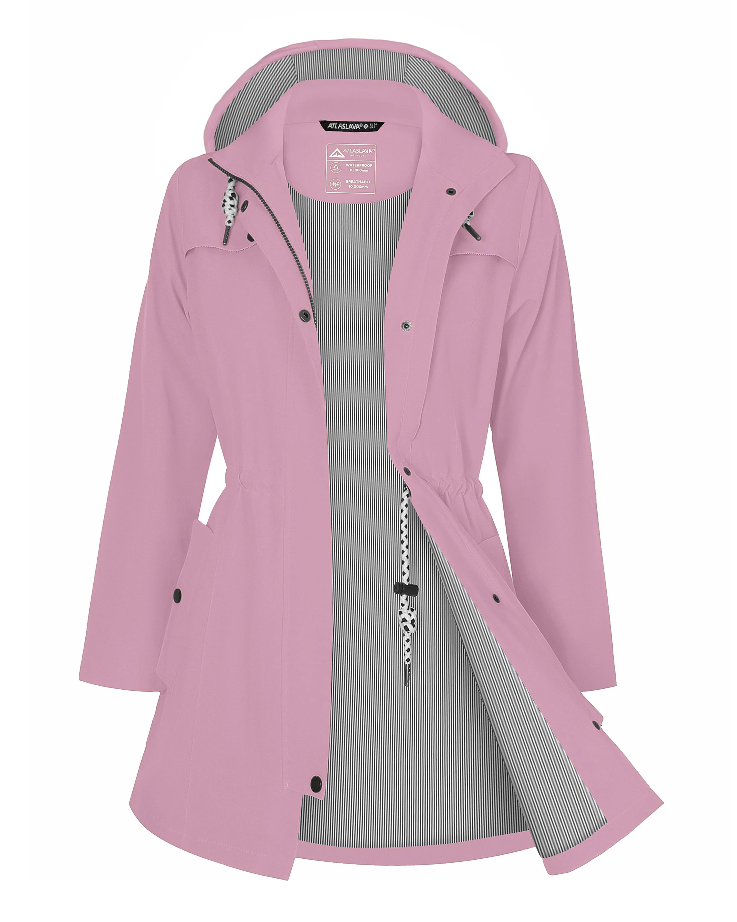 New Winter Raincoat Popular Autumn and Winter New Jacket Outdoor Mountaineering Jacket Mid-Length Women's Windbreaker
