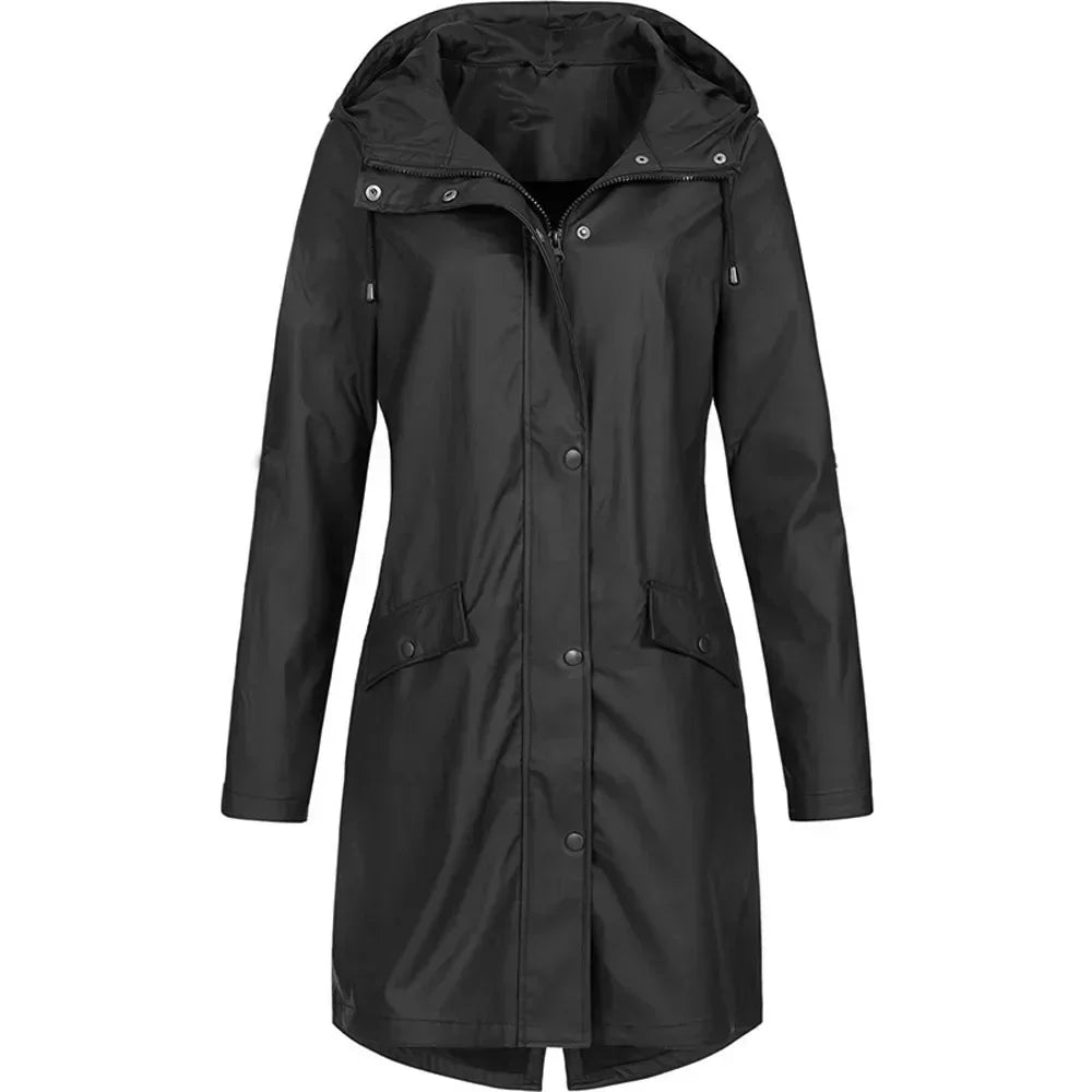 Waterproof Rain Coat Long Raincoats Jacket Waterproof Raincoats Feminina Gifts Outdoor Ride A Bike Mountaineering Jackets Women