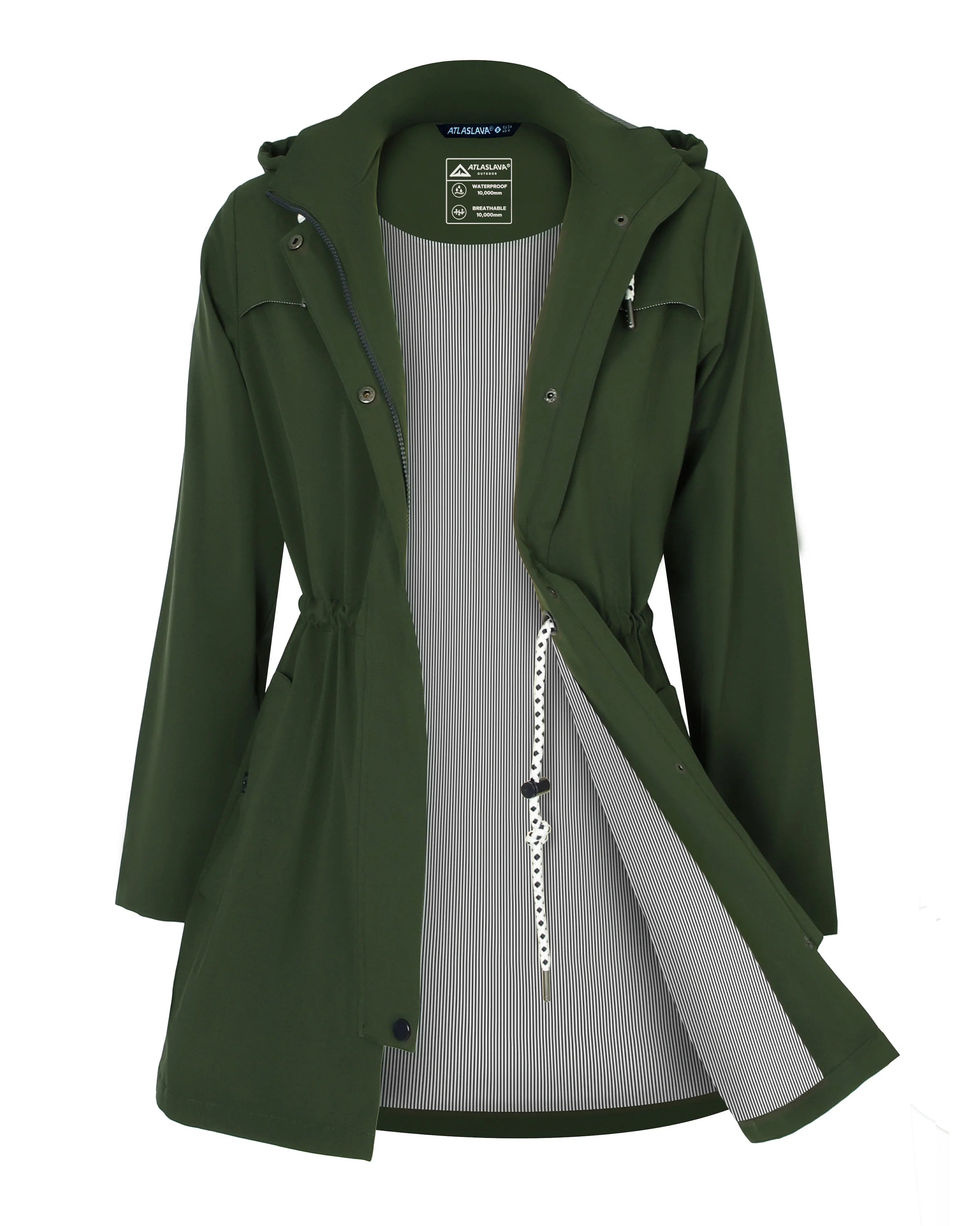 New Winter Raincoat Popular Autumn and Winter New Jacket Outdoor Mountaineering Jacket Mid-Length Women's Windbreaker