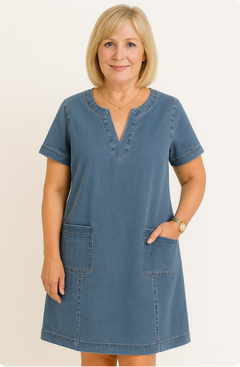Denim | Comfort Fit Jurk