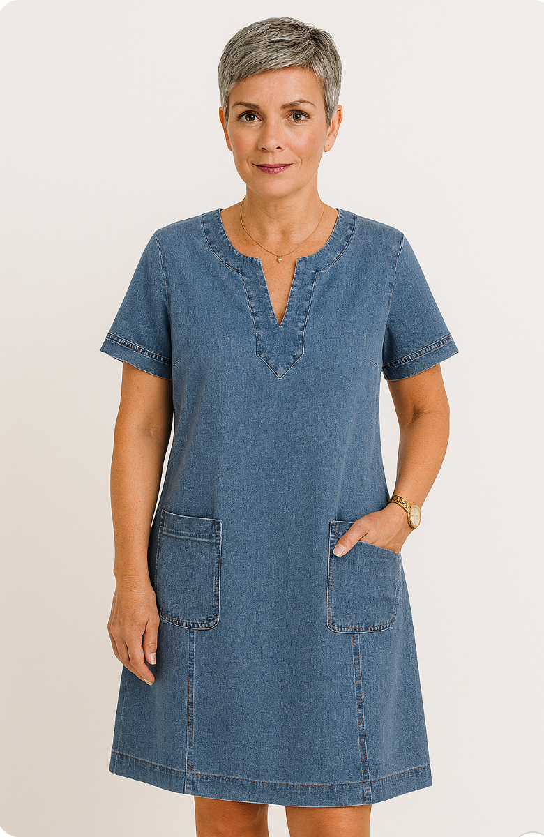 Denim | Comfort Fit Jurk