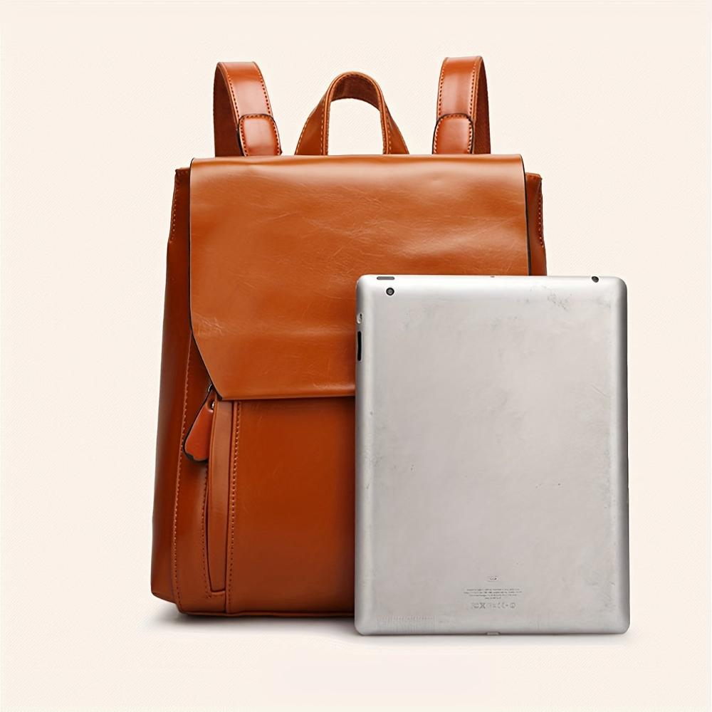 Clara™ | Doorgestikte Vintage Rugzak