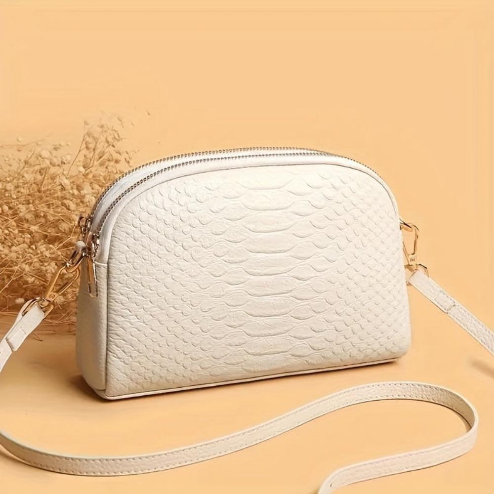 Isabella | Mini crossbodytas in krokodillenlook