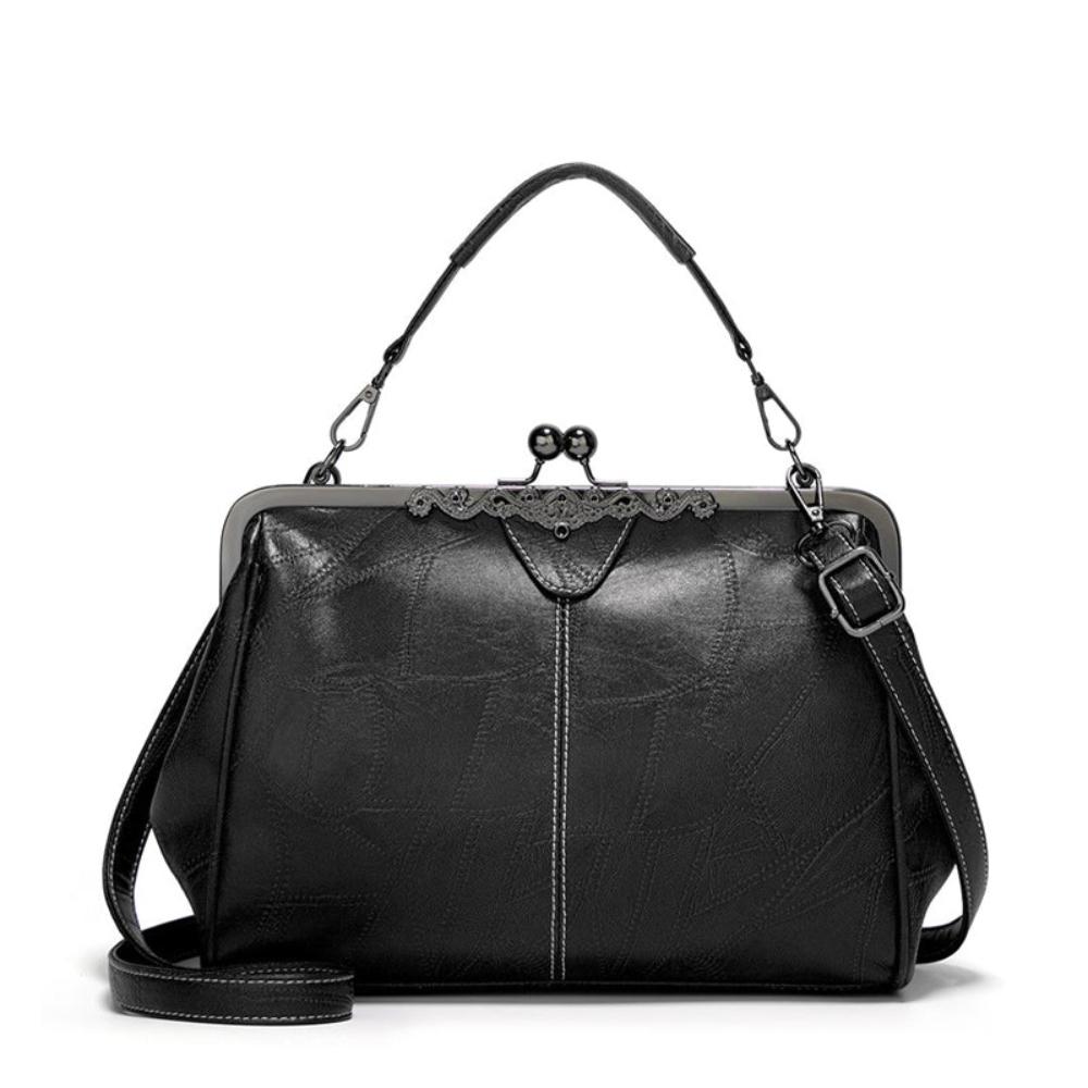 Mila | Vintage handtas met klepsluiting