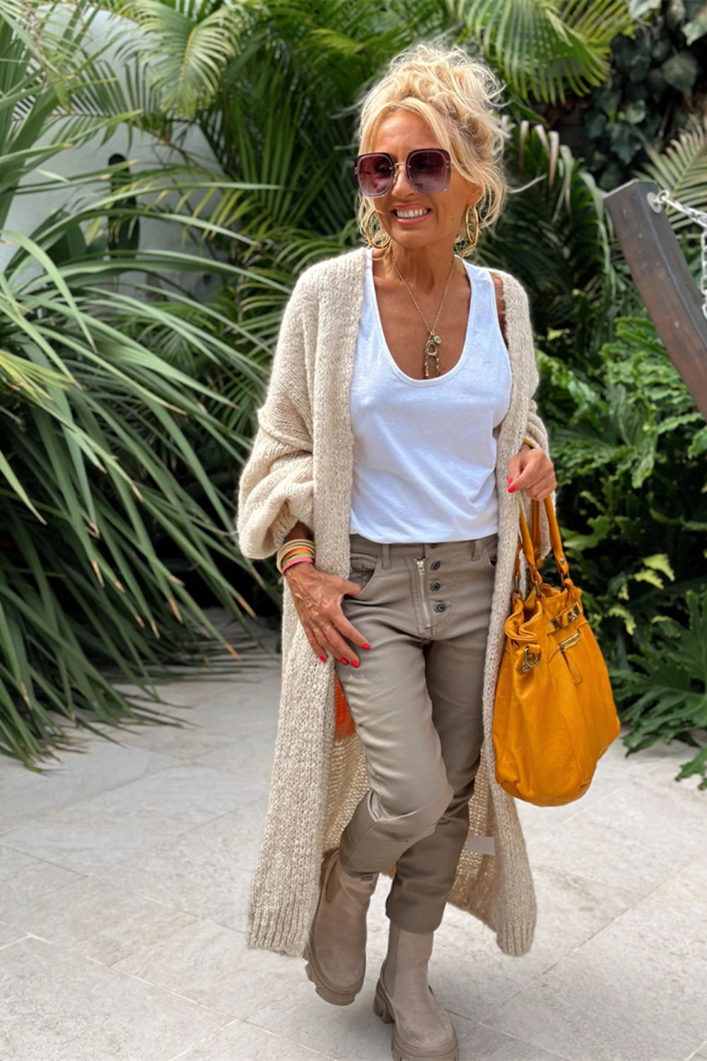 Rosa | Zachte cardigan